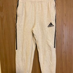 Cream Adidas Joggers